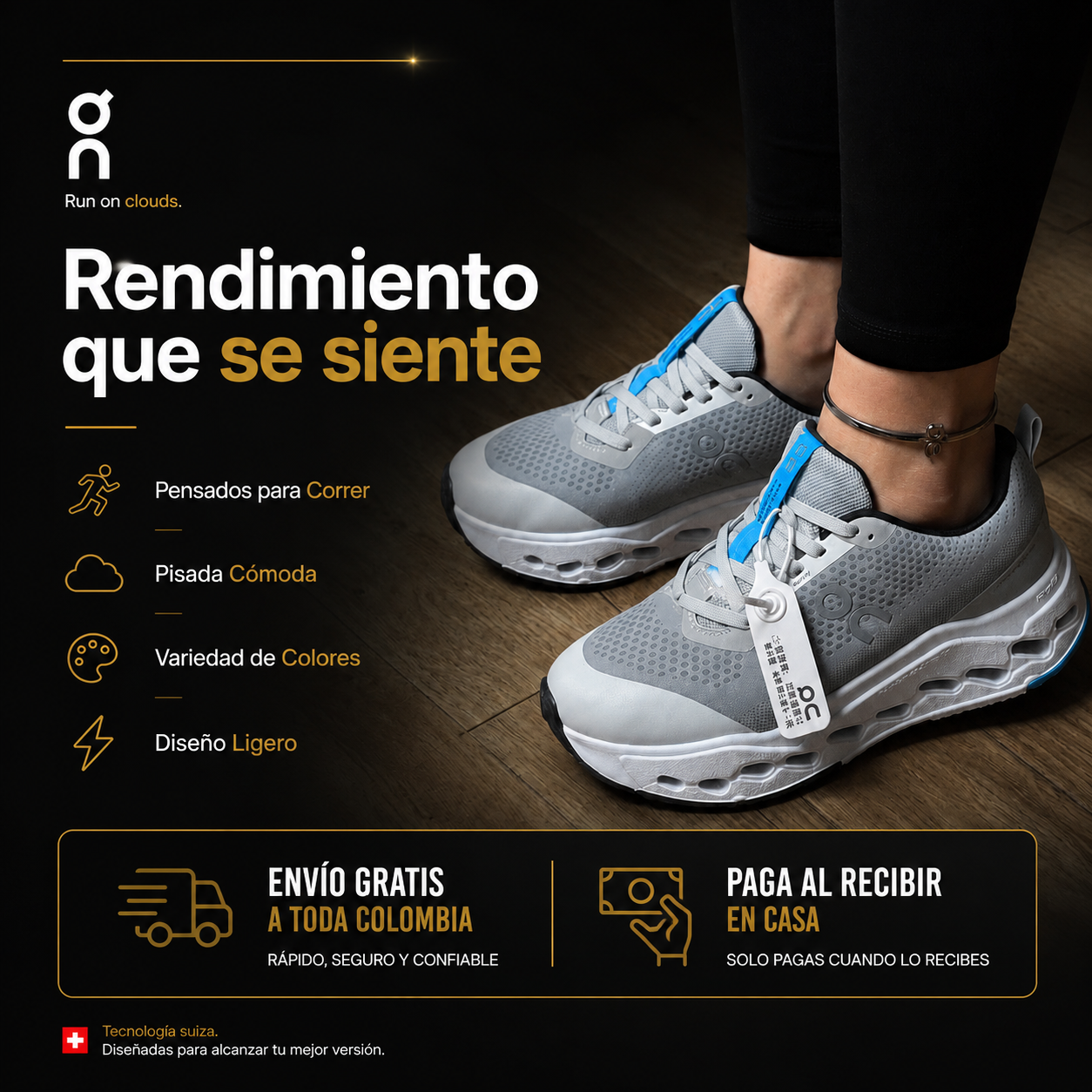 Tenis On Cloudsurfer - Últimas unidades a precio especial